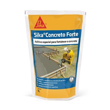 Aditivo Plastificante Concreto Forte 1L Sika